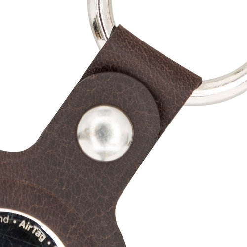 Saratoga Leather AirTag Holder