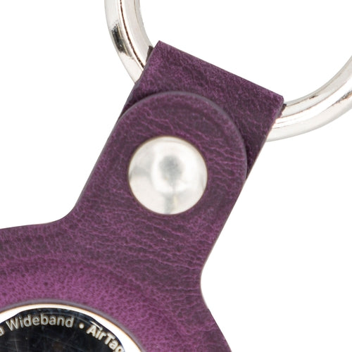 Saratoga Leather AirTag Holder