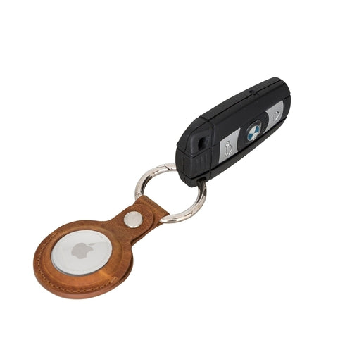 Saratoga Leather AirTag Holder